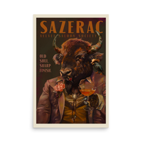 Sazerac Cocktail Buffalo Print