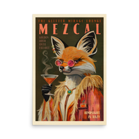 Mezcal Fox Print
