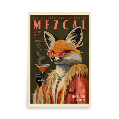 Mezcal Fox Print