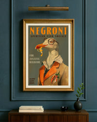 Negroni Cocktail Print